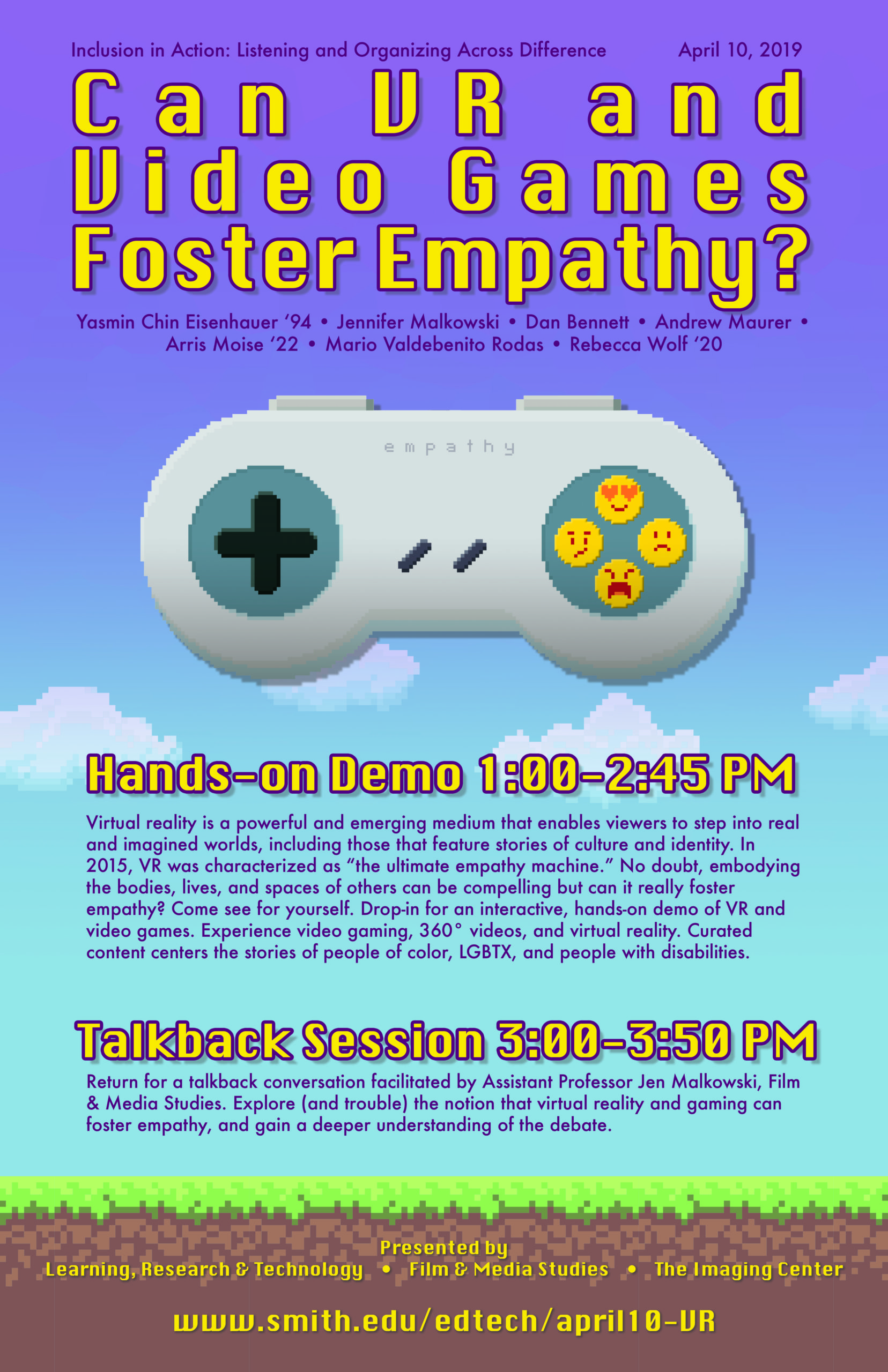 can vr and video games foster empathy poster